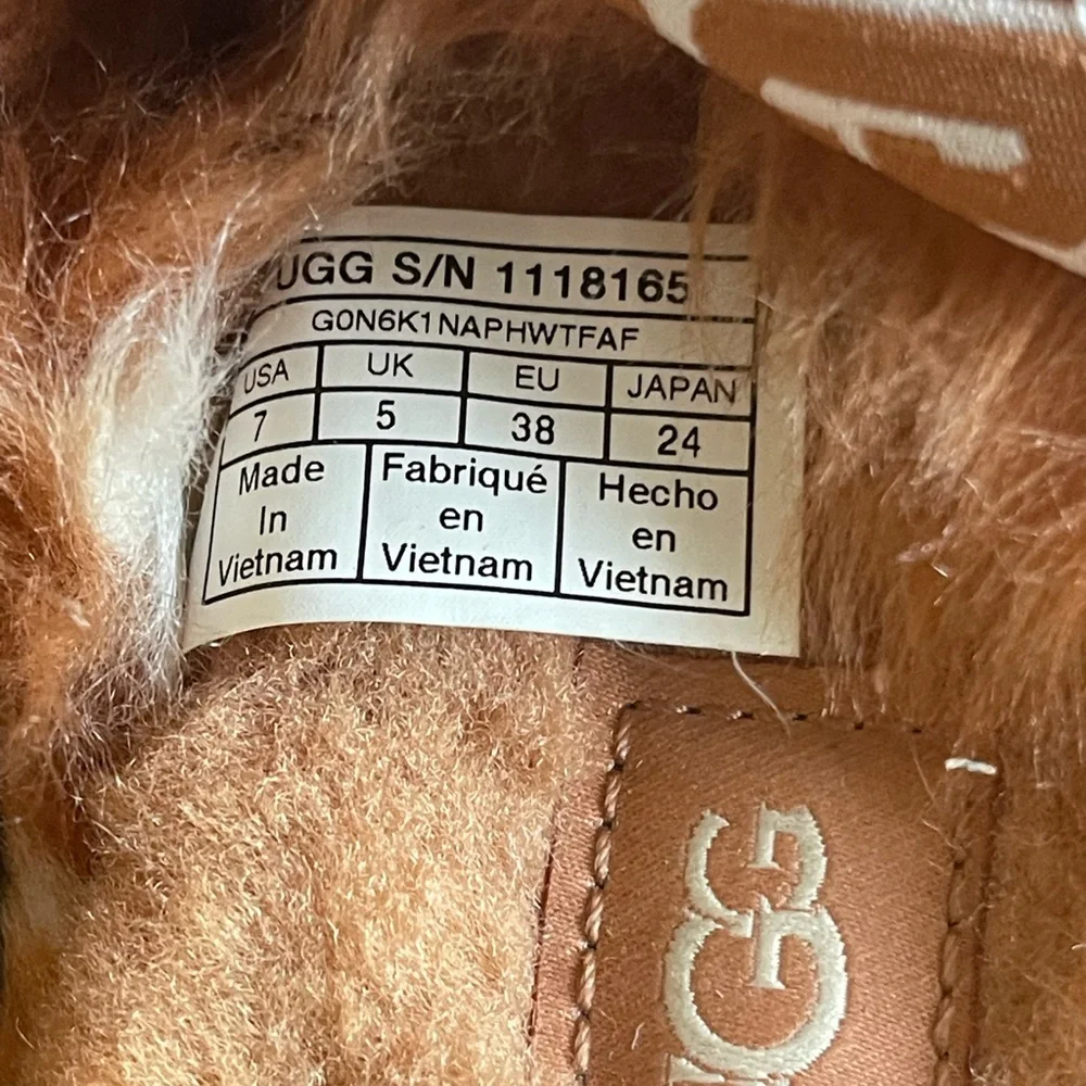 NWOT UGG Oh Yeah Slide Natural Spots (Women's) Size 7 - Picture 7 of 8